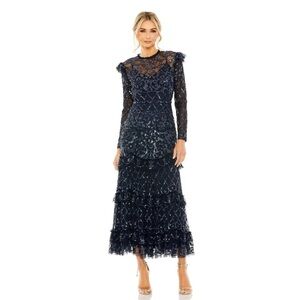 NWOT Mac Duggal cocktail  Dress SIZE 18 (unused)
